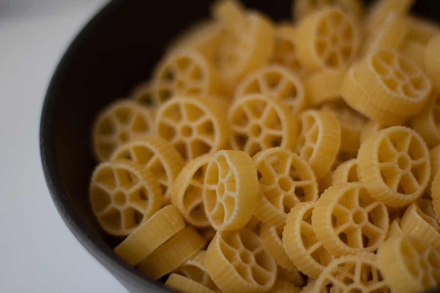 Photo Cannabis-infused pasta